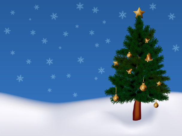 christmas tree - ベクター画像