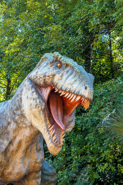 Modell des großen Tyranosaurus Rex Dschungels - Foto, Bild