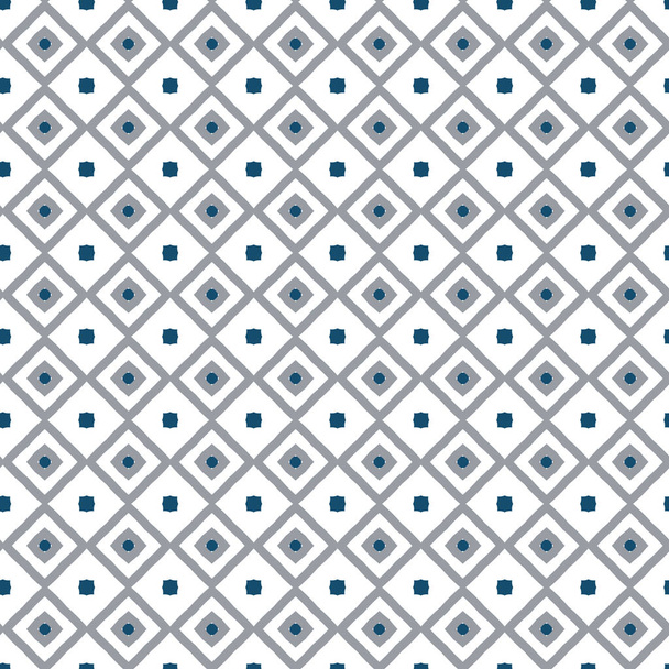 seamless pattern with geometric shapes vector illustration - Vector, imagen