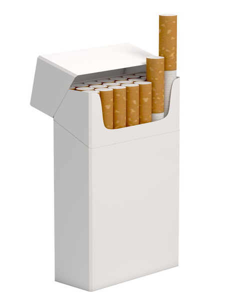 3d cigarrettes pack - Foto, Imagem