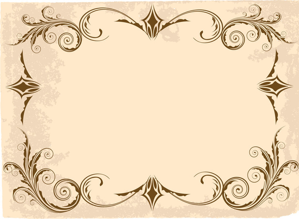 Vintage background for Book cover - Vector, Image