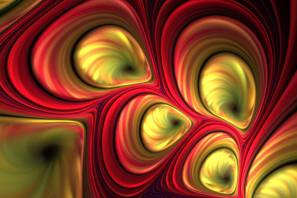Infinite universe.Mysterious psychedelic relaxation pattern. Fractal a never-ending pattern. Abstract Computer generated design. Great for cell phone wall paper. - Photo, Image