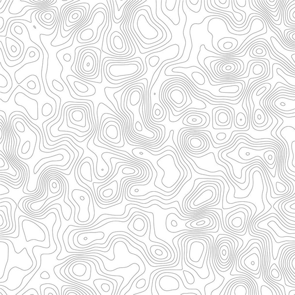 Carte topographique de contour vectoriel sur fond blanc
. - Vecteur, image