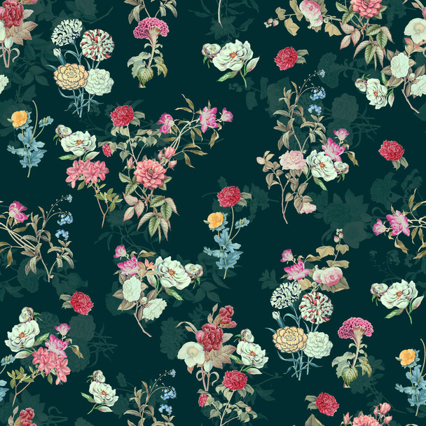 Perfetta texture floreale fiore modello digitale
 - Foto, immagini