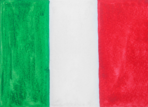 Grunge Flag of Italy backture - Фото, зображення