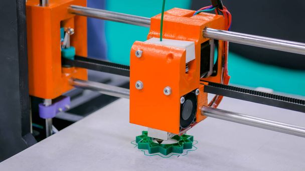 3D tisk stroj tisk plastový model - Fotografie, Obrázek