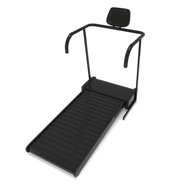 Treadmill machine. Gym and fitness equipment - Fotó, kép