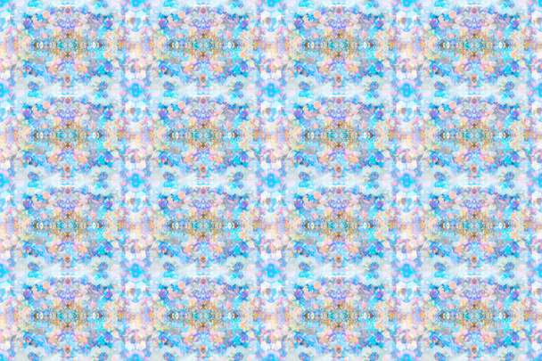 Fondo de cristal multicolor, textura horizontal sin costuras en tonos azul púrpura claro
 - Foto, imagen