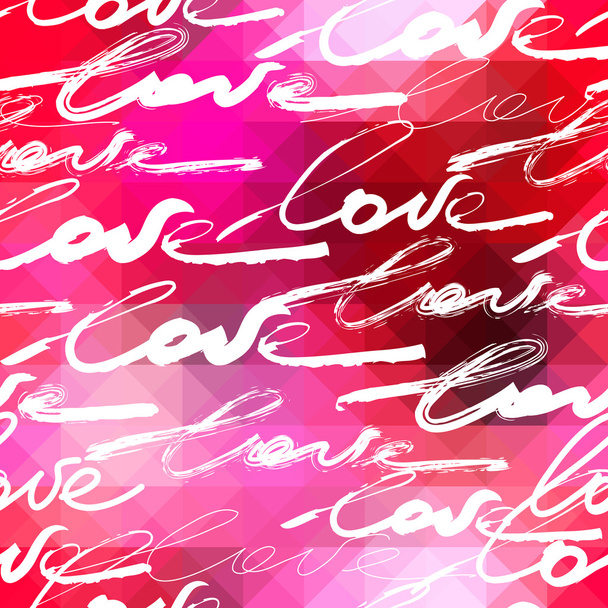 Inscriptions "love" - Vector, Image