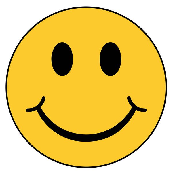 fine smiley icona vettoriale gialla
 - Vettoriali, immagini