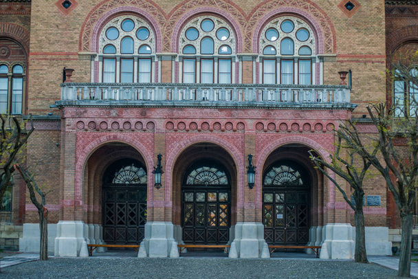 Nationale Universität Czernowitz mit einer sehr schönen Architektur - Foto, Bild