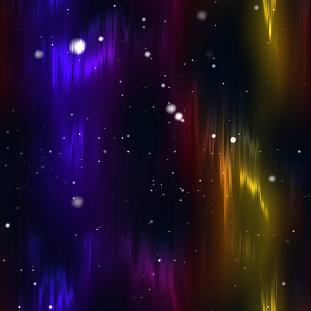 Folyamatos Aurora Borealis háttér   - Fotó, kép