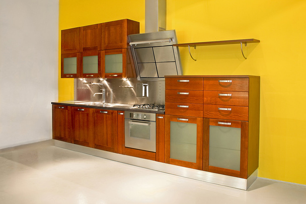 Modern kitchen angle - Foto, imagen