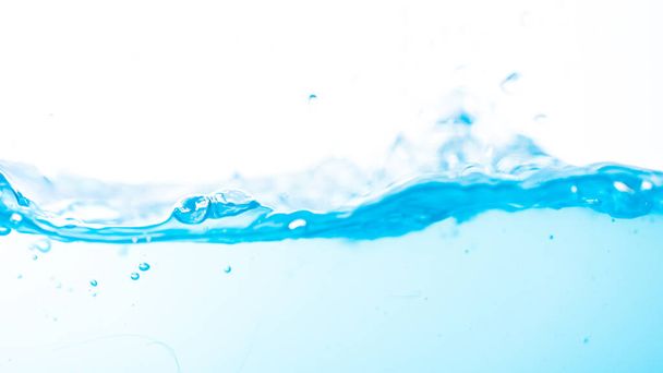 Water splash and ripple isolated on white background - Foto, Bild