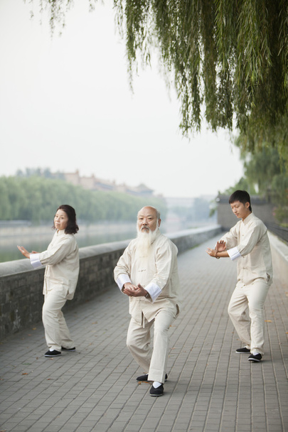 Китайський практикуючі Тай дзи - Фото, зображення