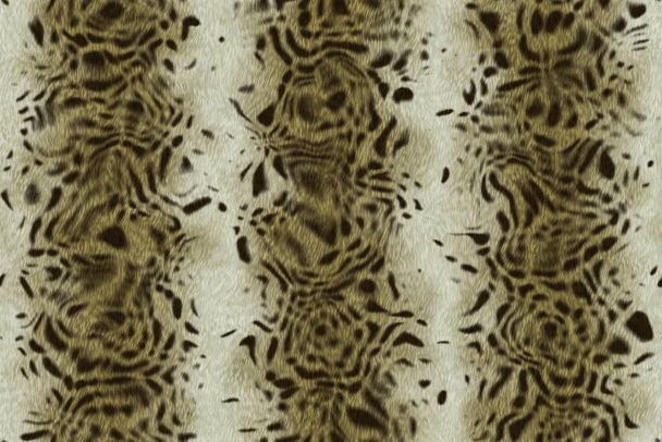 Kontinuierliches Muster aus natürlichem Fell - Foto, Bild