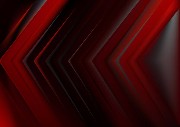 Czerwony Maroon Futurystyczne tło Wektor Ilustracja Design - Wektor, obraz