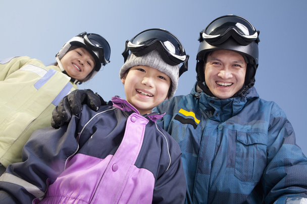 Family in Ski Resort - Фото, изображение