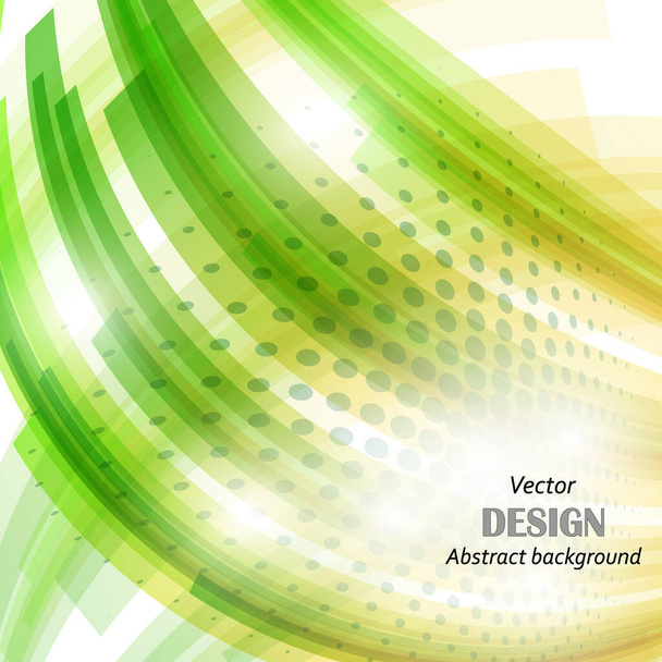 Abstraktní zelené geometrické vektorové pozadí, lze použít pro design obalu, plakát, reklama. - Vektor, obrázek