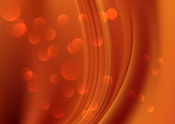 Orange Light Miękkie tło wektor ilustracji projektu - Wektor, obraz