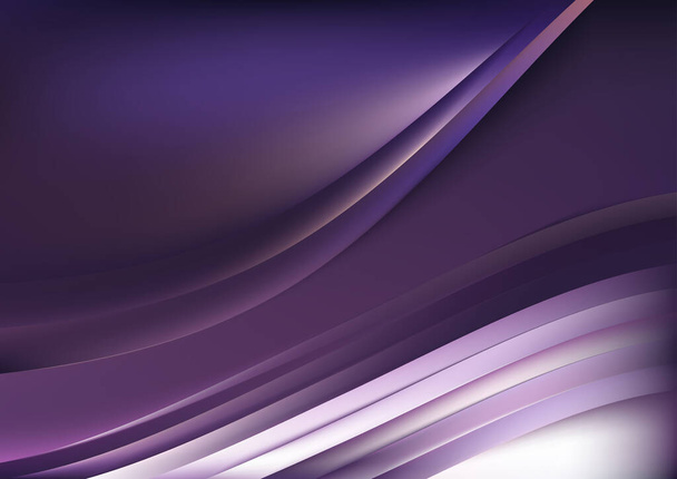 Blue Purple Concept Background Vector Illustration Design - Vector, Image