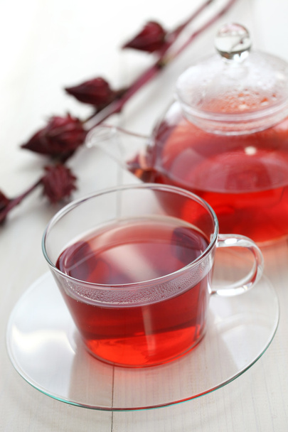 Herbata hibiskus - Zdjęcie, obraz