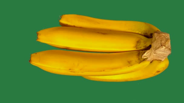 Egy rakás banán, különböző színű háttérrel. - Felvétel, videó