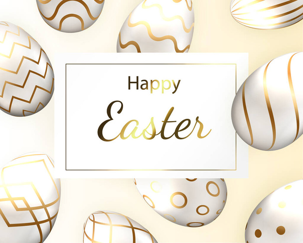 Happy Easter background  - ベクター画像