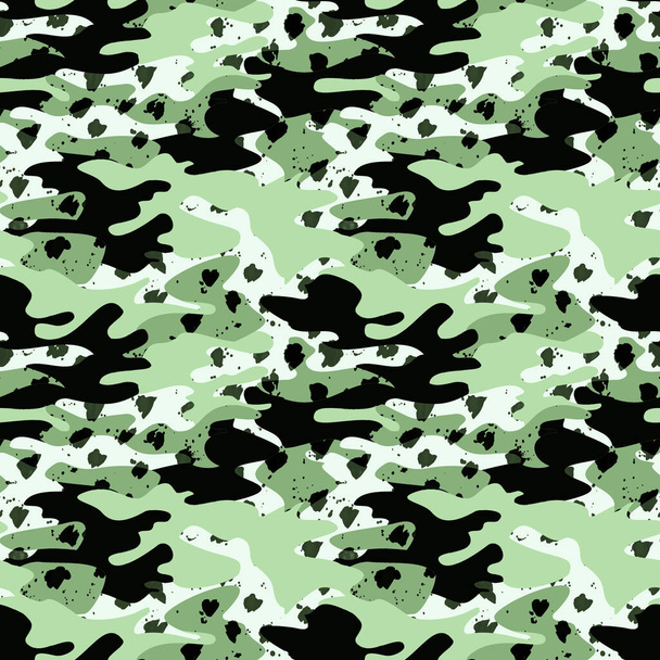 seamless colorful camouflage pattern background  - Photo, Image