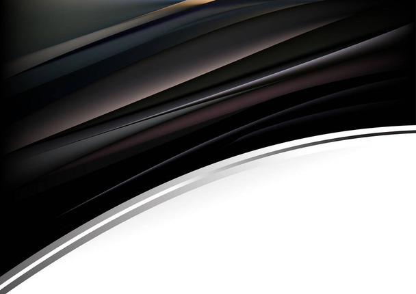 Black Tire Artistic Background Vector Illustration Design - Vector, Image