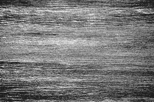 Distress tavole di legno texture. Sfondo grunge bianco e nero. Illustrazione vettoriale EPS8 - Vettoriali, immagini