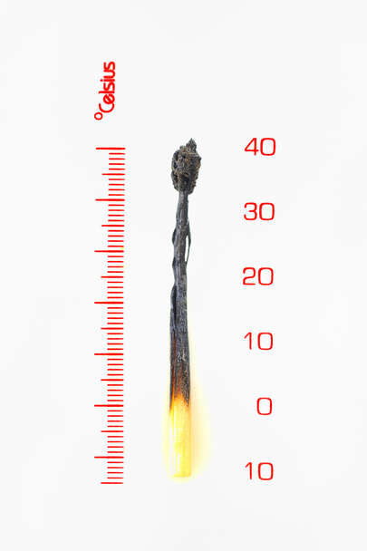 Абстрактный термометр
 - Фото, изображение
