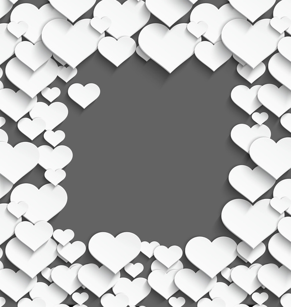 Cornice cuore bianco
 - Vettoriali, immagini