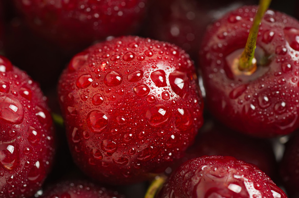 Sweet cherry background - Фото, изображение