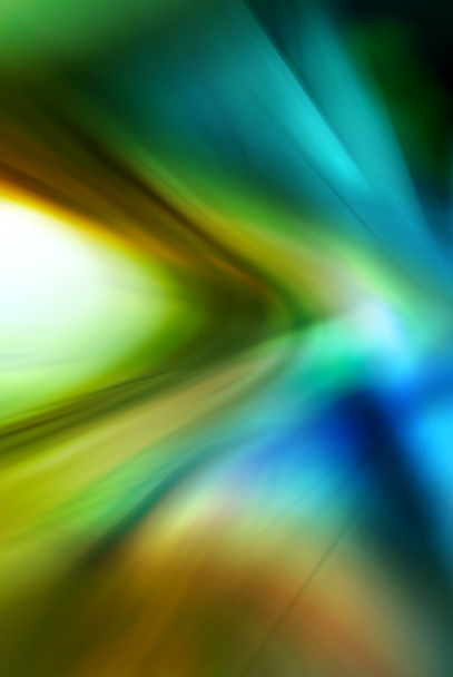 Abstract background in green, blue and orange - Photo, Image