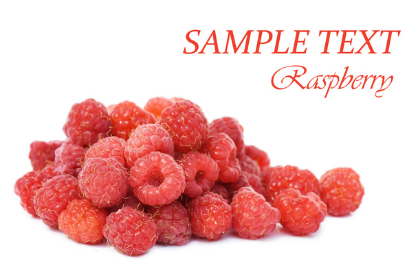 Fresh raspberry isolated on white background - Fotografie, Obrázek