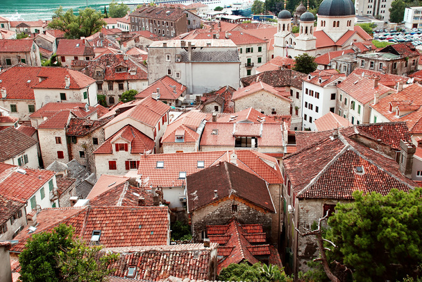 Tetti rossi di Kotor
 - Foto, immagini