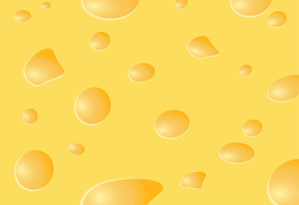 Delicious cheese texture illustration background - Vektor, Bild