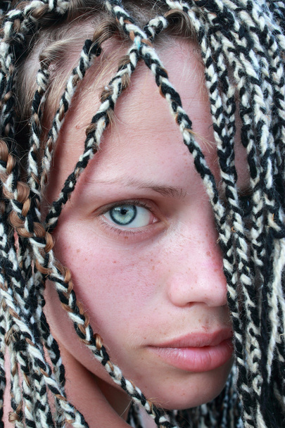 μπλε-eyed κορίτσι - Φωτογραφία, εικόνα