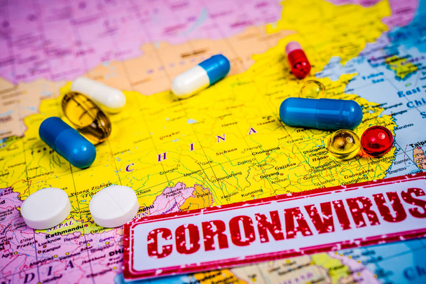 Koronavirus, hrozba epidemie z Číny - Fotografie, Obrázek