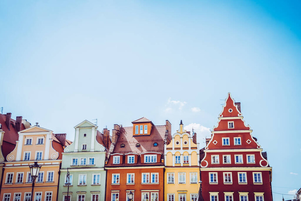 El hermoso y pintoresco centro de Wroclaw
 - Foto, imagen