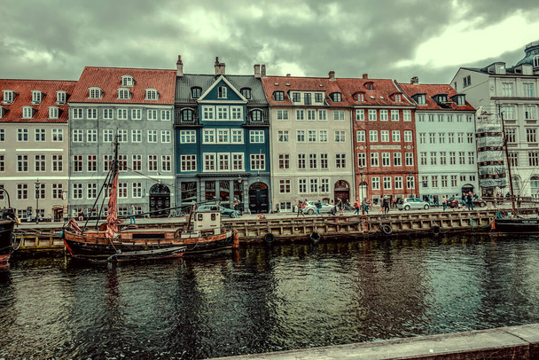 Mooie Kopenhagen architectuur, reizen rond Kopenhagen - Foto, afbeelding