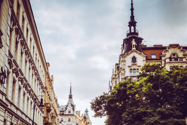 Alte Architektur des prachtvollen Prags - Foto, Bild