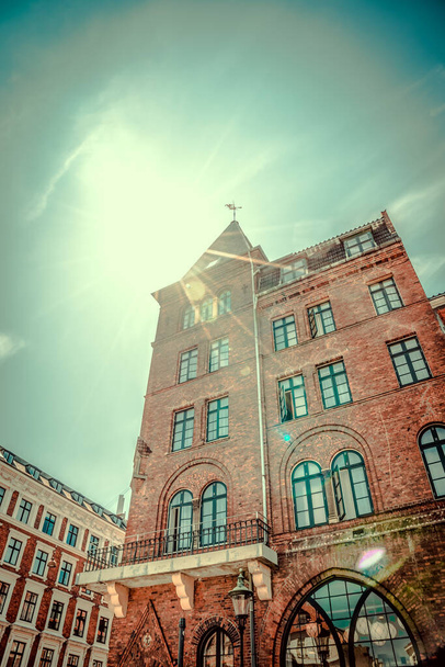 コペンハーゲンの美しい建築物、コペンハーゲンの旅 - 写真・画像