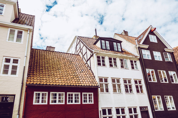 Kopenhag 'ın güzel caddeleri seyahat geçmişi - Fotoğraf, Görsel