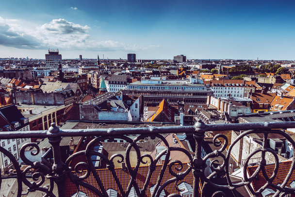 Copenhagen City, Dinamarca, Escandinavia. Hermoso día de verano - Foto, Imagen