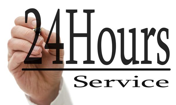 24 uur service - Foto, afbeelding