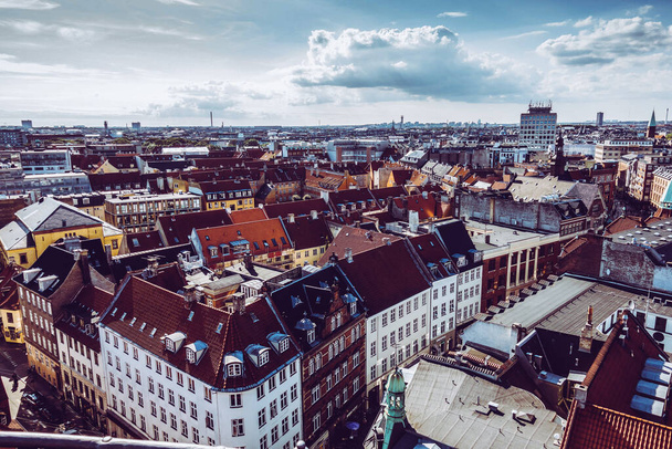 Copenhagen City, Denmark, Scandinavia. Beautiful summer day - Photo, Image
