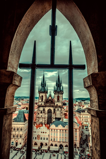 Nádherná architektura středověké Prahy, výlet do Evropy - Fotografie, Obrázek
