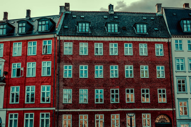 Copenhagen City, Dinamarca, Escandinavia. Hermoso día de verano - Foto, imagen